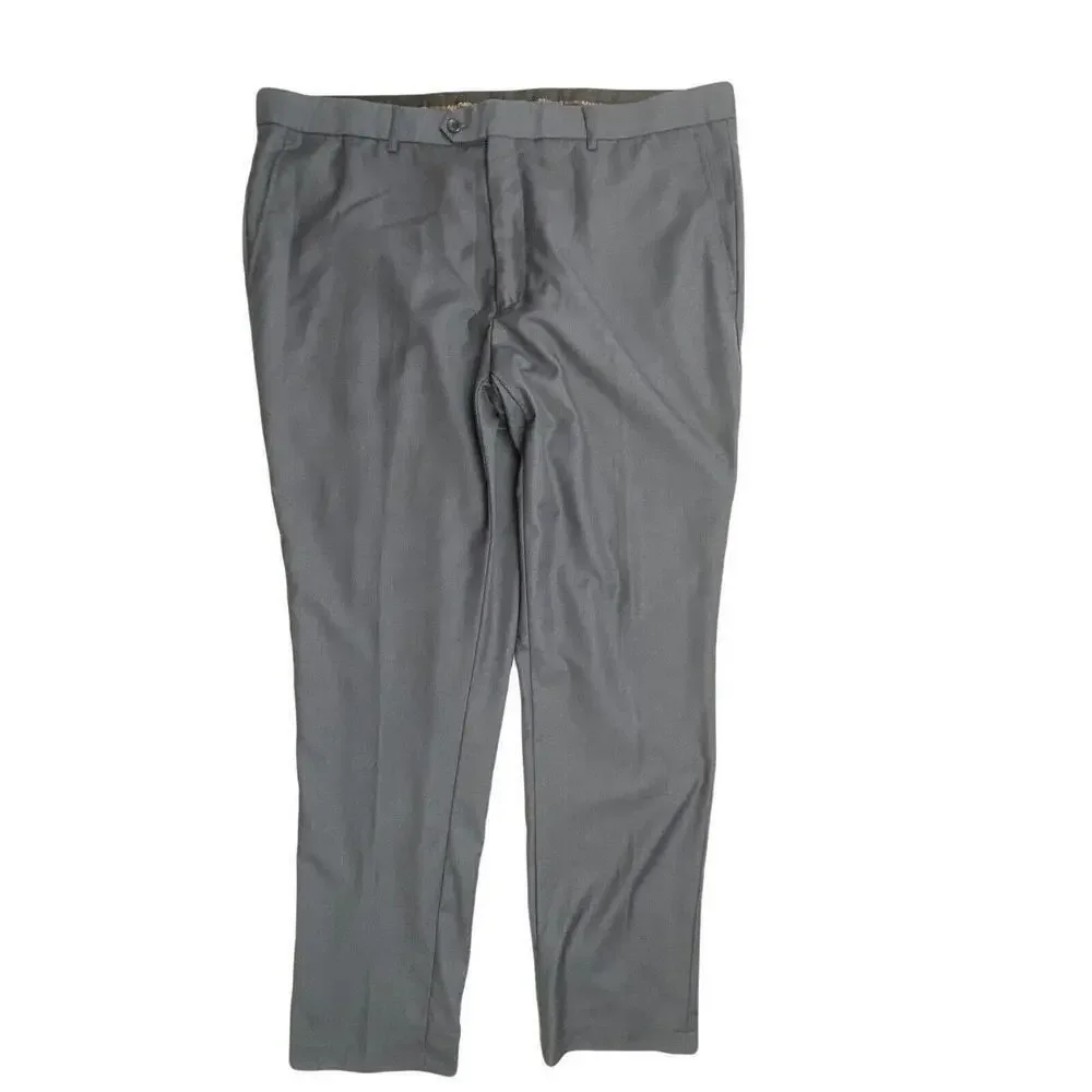 Azarman Slim Fit‎ Men's size 44x32 Medium Gray Chino Pants